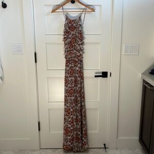 L’ AGENCE spaghetti strap dress